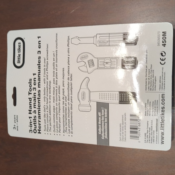 Little Tikes 3 in 1 handtool - Picture 2 of 2